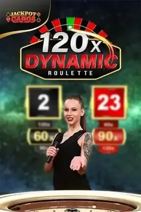 Stół Dynamic Roulette 120x od Pragmatic Live